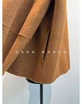 women double-sided merino wool short coat