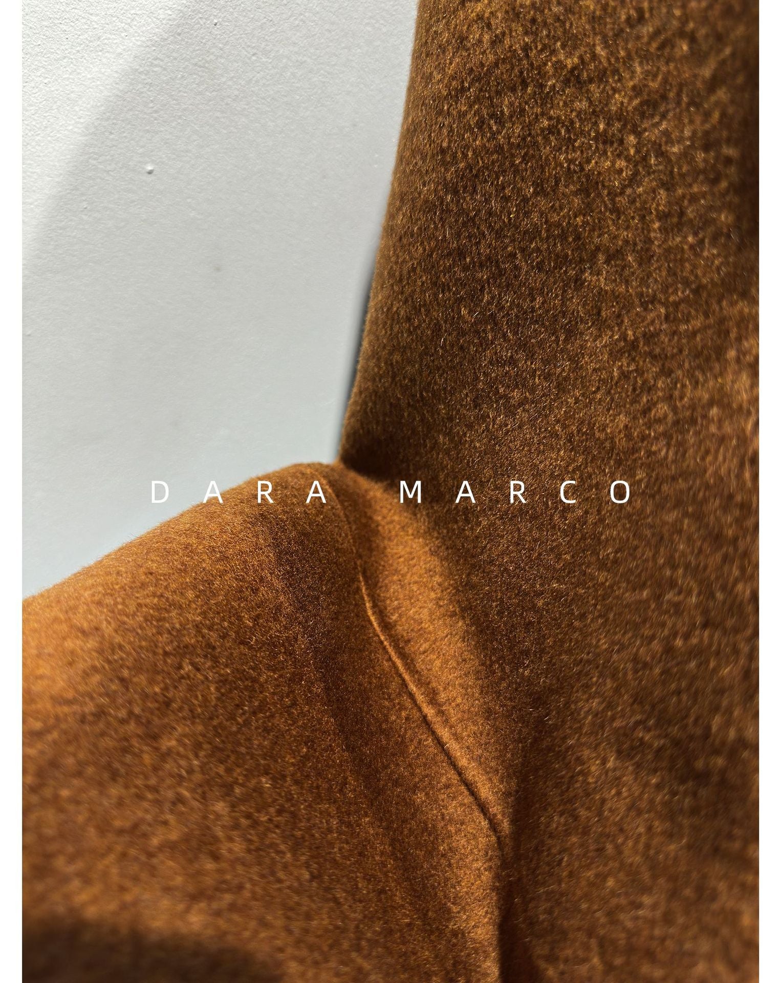 women double-sided merino wool short coat