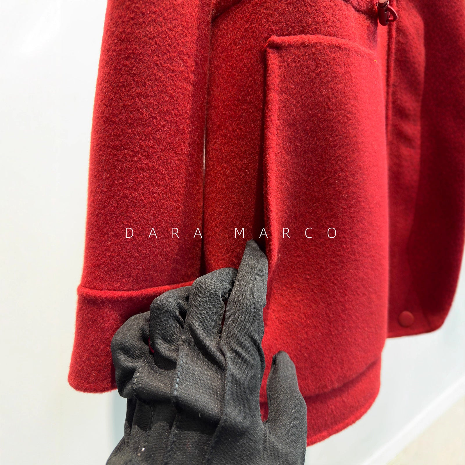 Women Mid-Length Double-Sided Wool Coat | Warm Winter Layer - Sainiya Eco Wear