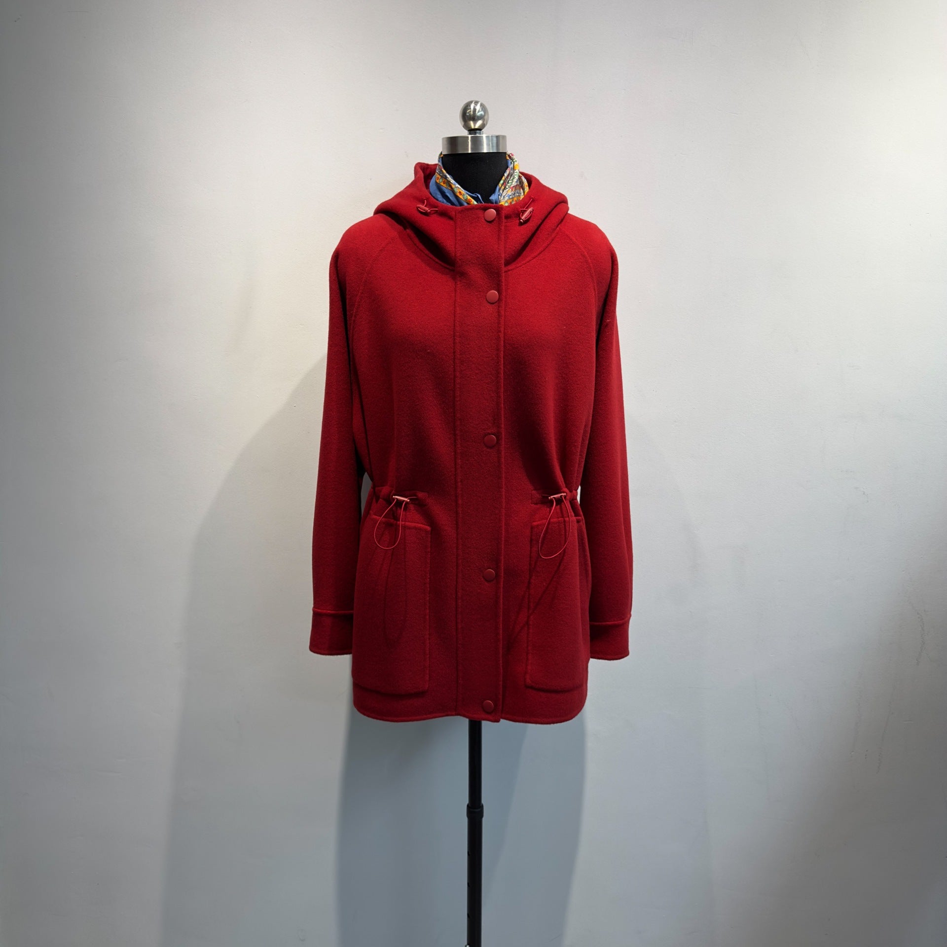 Women Mid-Length Double-Sided Wool Coat | Warm Winter Layer - Sainiya Eco Wear