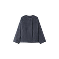 women long wool coat single button