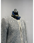 Wool Blend Short Tweed Jacket Women | Elegant Early Autumn Style - Sainiya Eco Wear
