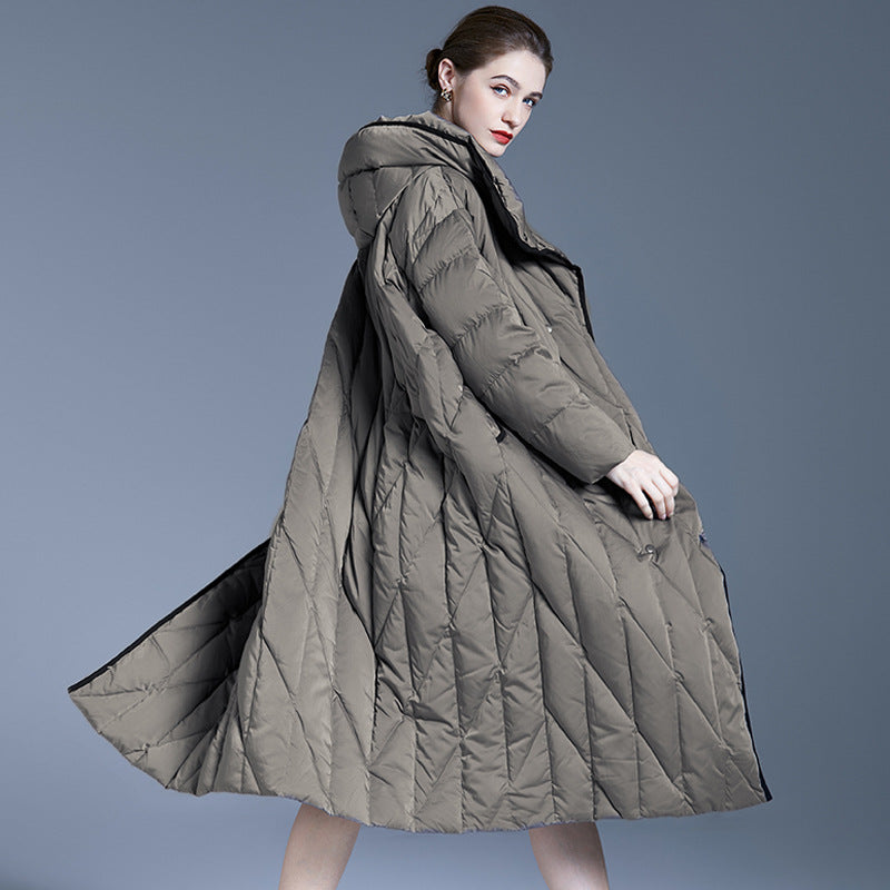 Winter Long Down Jacket for Women