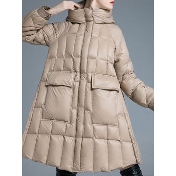 90% Duck Down, Luxury Puffer Jacket, Winter Down Coat, Oversized Warm Jacket