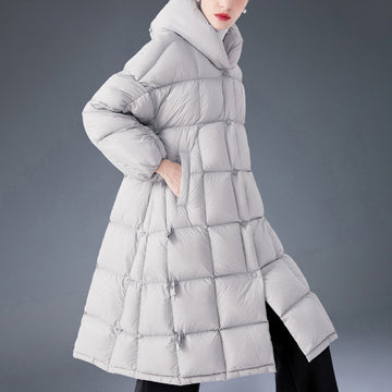 CozyFit Warm Hooded Down Jacket