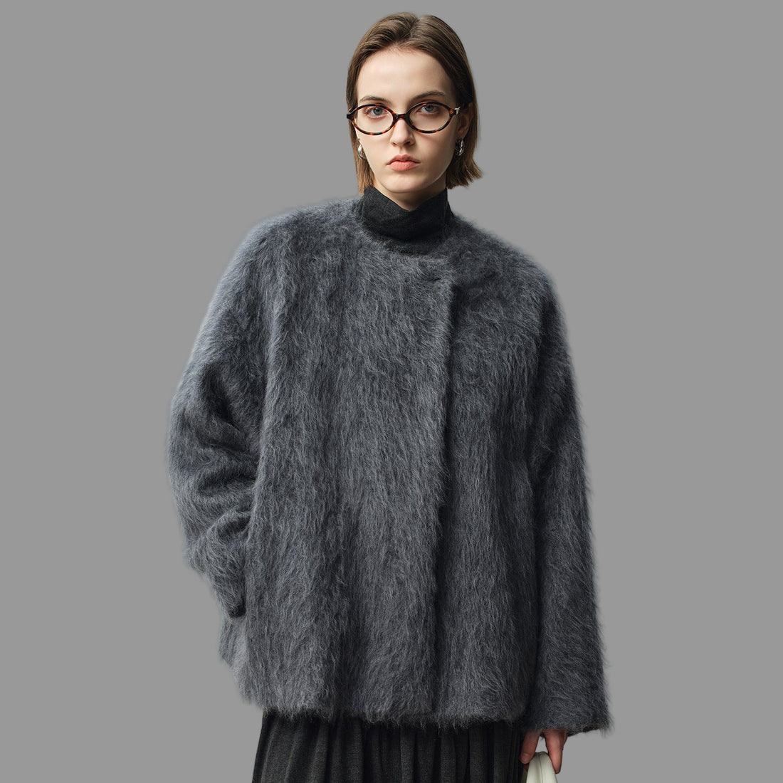 Luxury Wool Coat for Women - Stylish and Comfortable Double-Sided Wool Overcoat