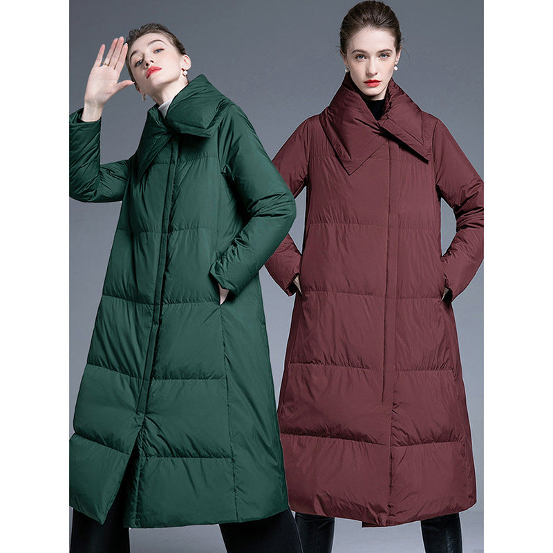 Women’s Long Thickened Down Coat