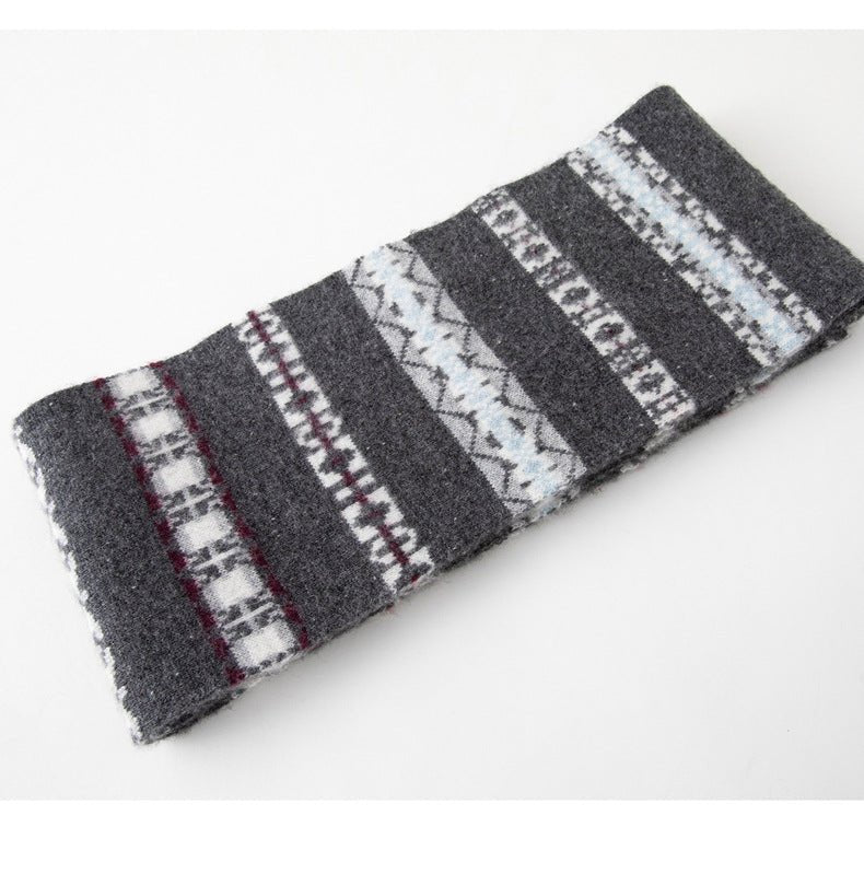 Fair Isle Cashmere Cardigan — Soft, Warm & Nordic-Inspired Knit - Sainiya Eco Wear